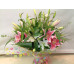 Pink Lily Hand Tied
